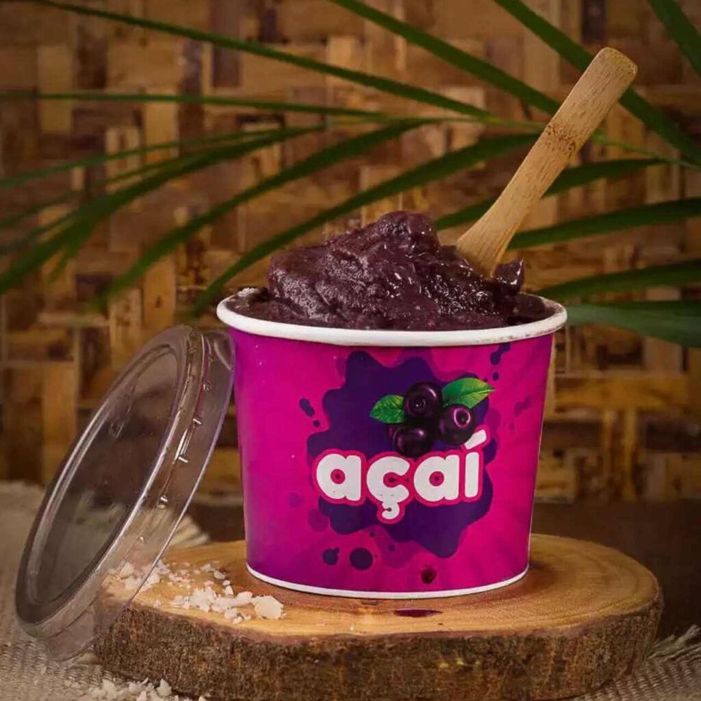 pote de açai